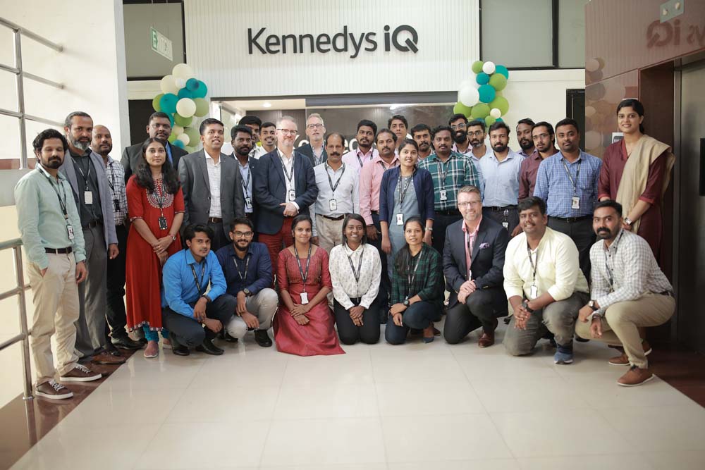 Growing team at Kennedys Kognitive Computing in Kerala